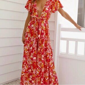 HELLO MOLLY Floral Jumpsuit